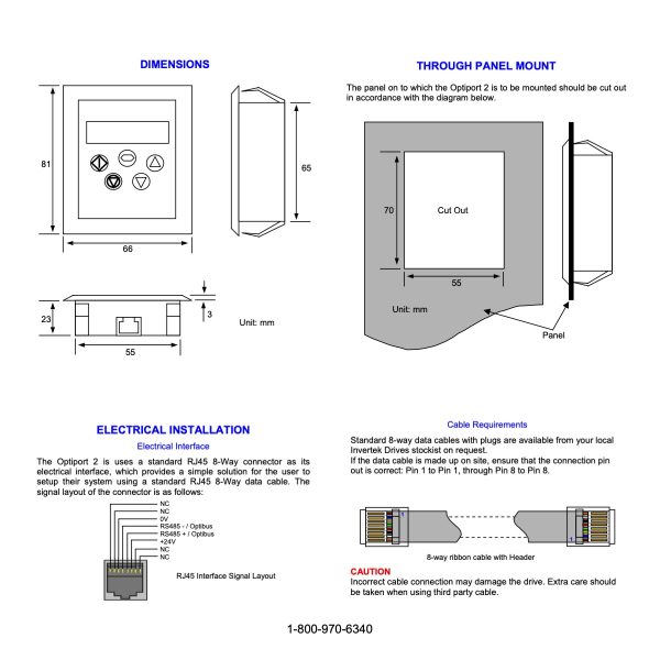 OPT-2-OPORT-IN - Optiport 2 with RJ45 Cable - Image 2
