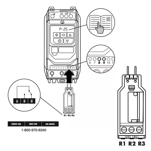 OPT-3-2ROUT-IN – Relay Output Module - Image 2